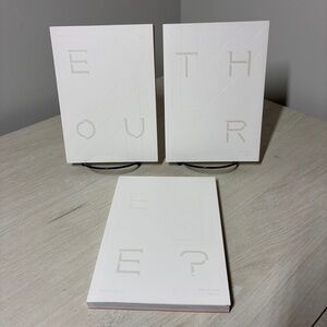 Monsta X Take.1 Are You There Minimalist Kpop Album Set Ver 2 3 4